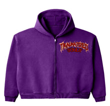 Load image into Gallery viewer, Purple TS World Tour Zip Up Hoodie
